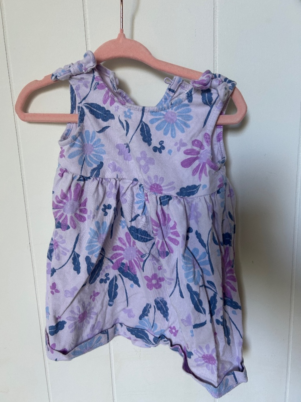 Carters Purple Floral Sundress